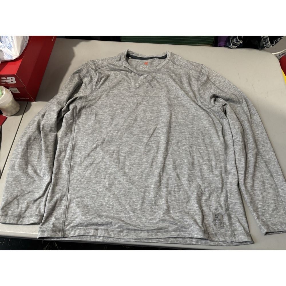 Rugged elements Extreme All Seasons Outdoor T-shirt Size M Gray Unisex